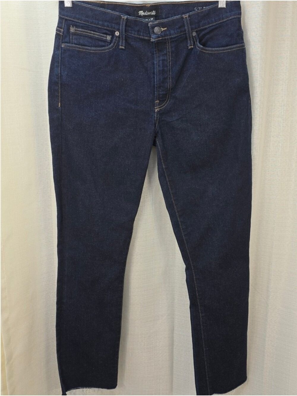 Madewell Men's Skinny Jeans W35 L34 Dark Rinse Stretch J9499